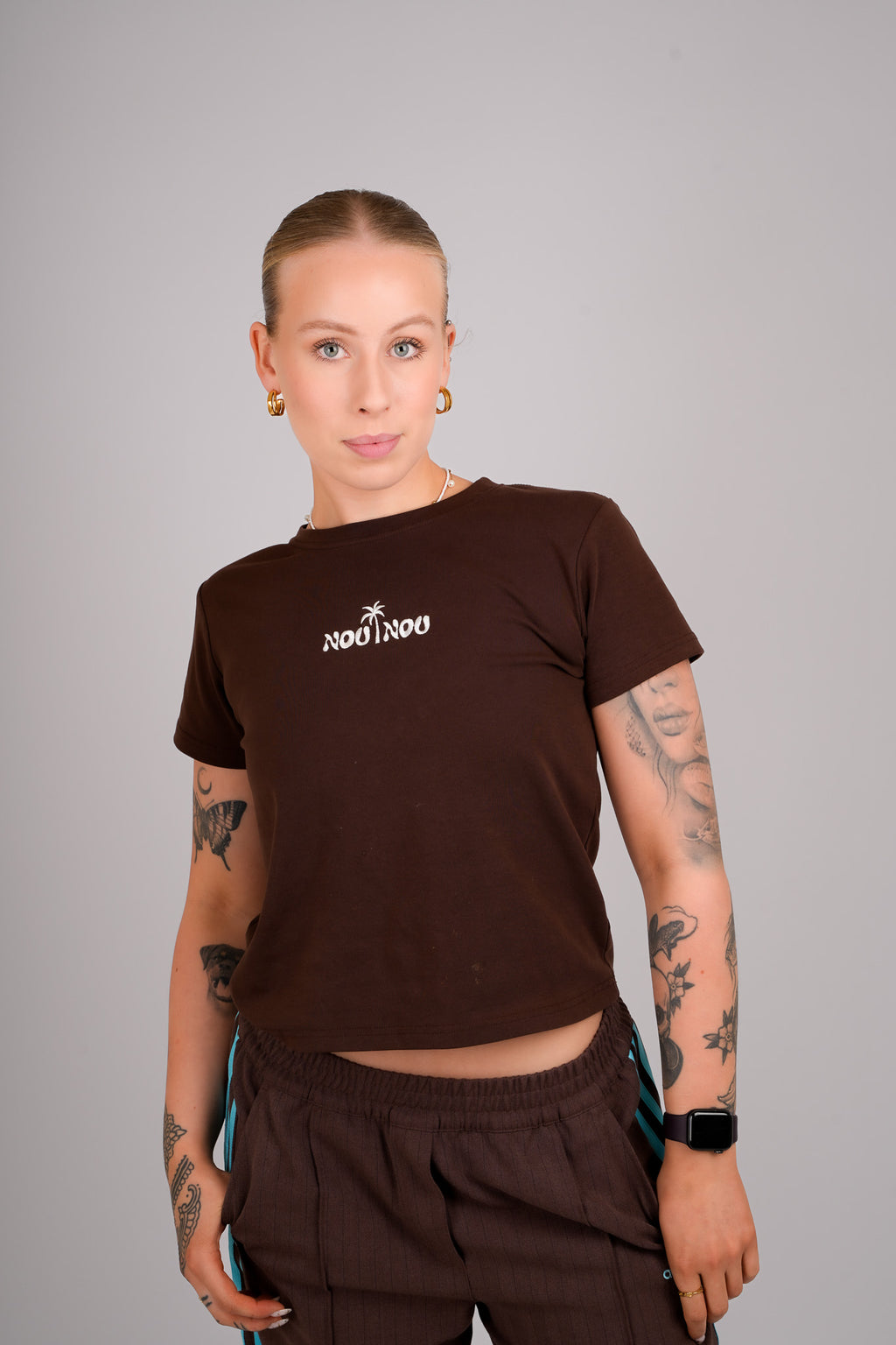 Coconut brown tee