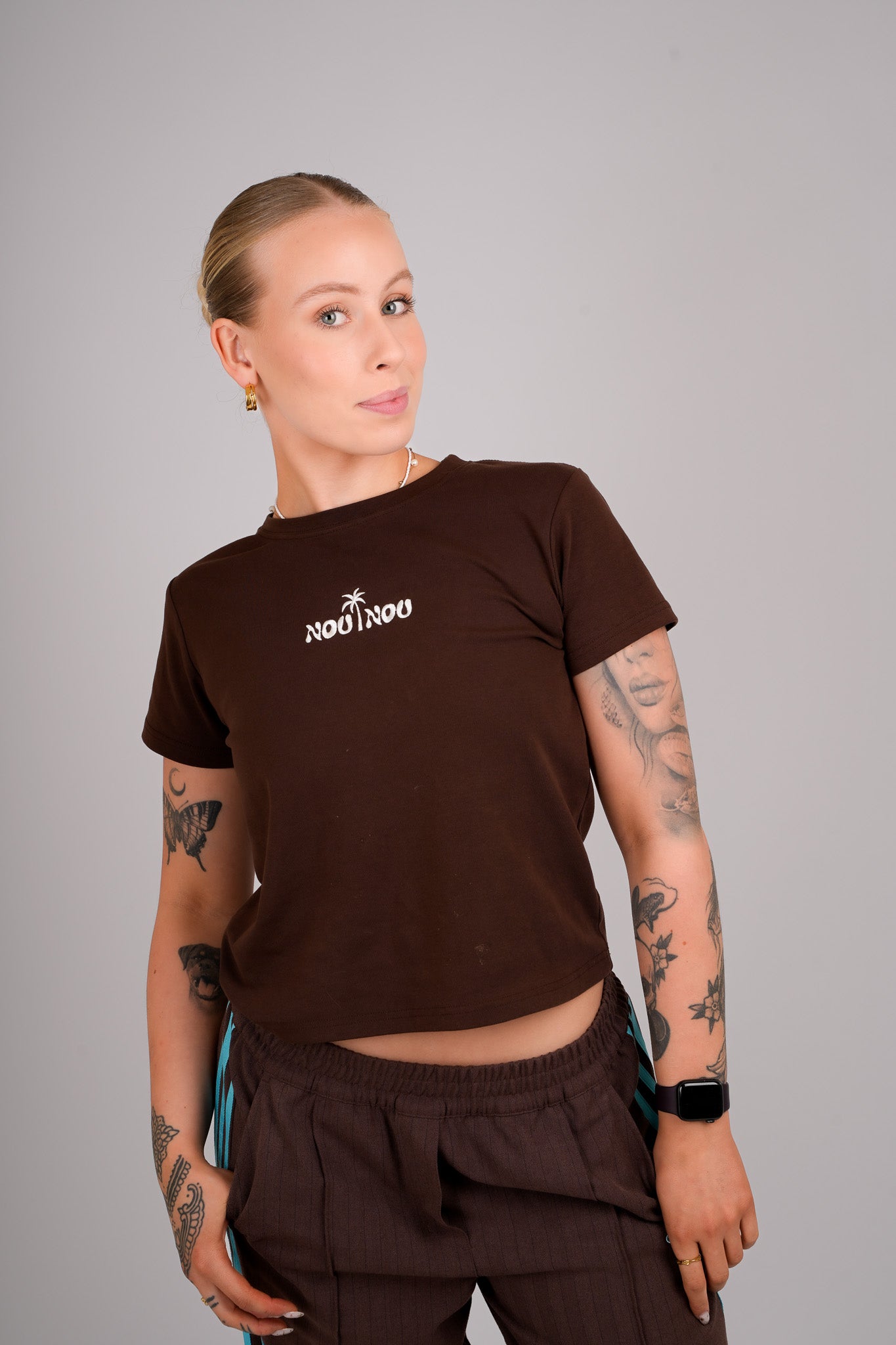 Coconut brown tee