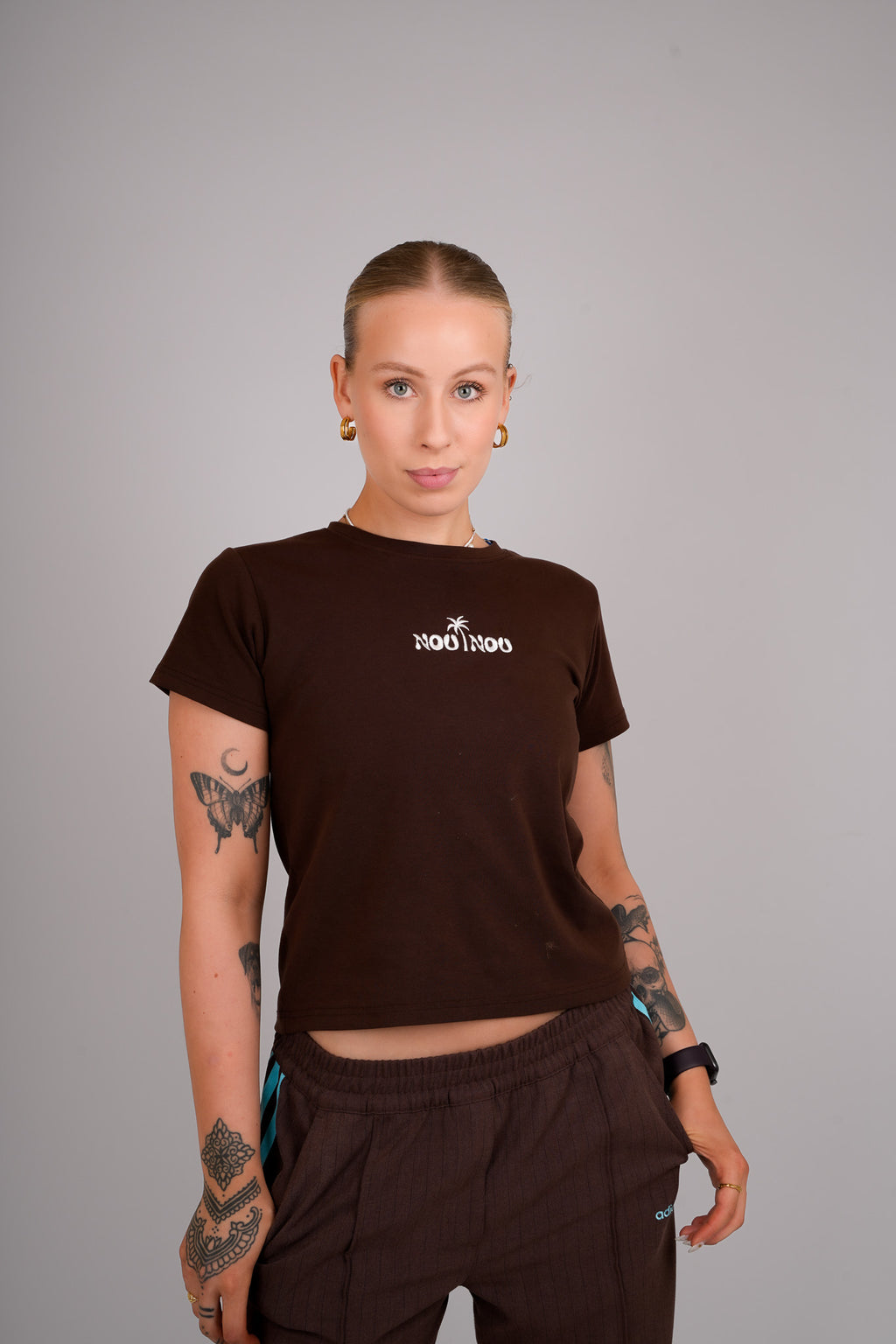 Coconut brown tee