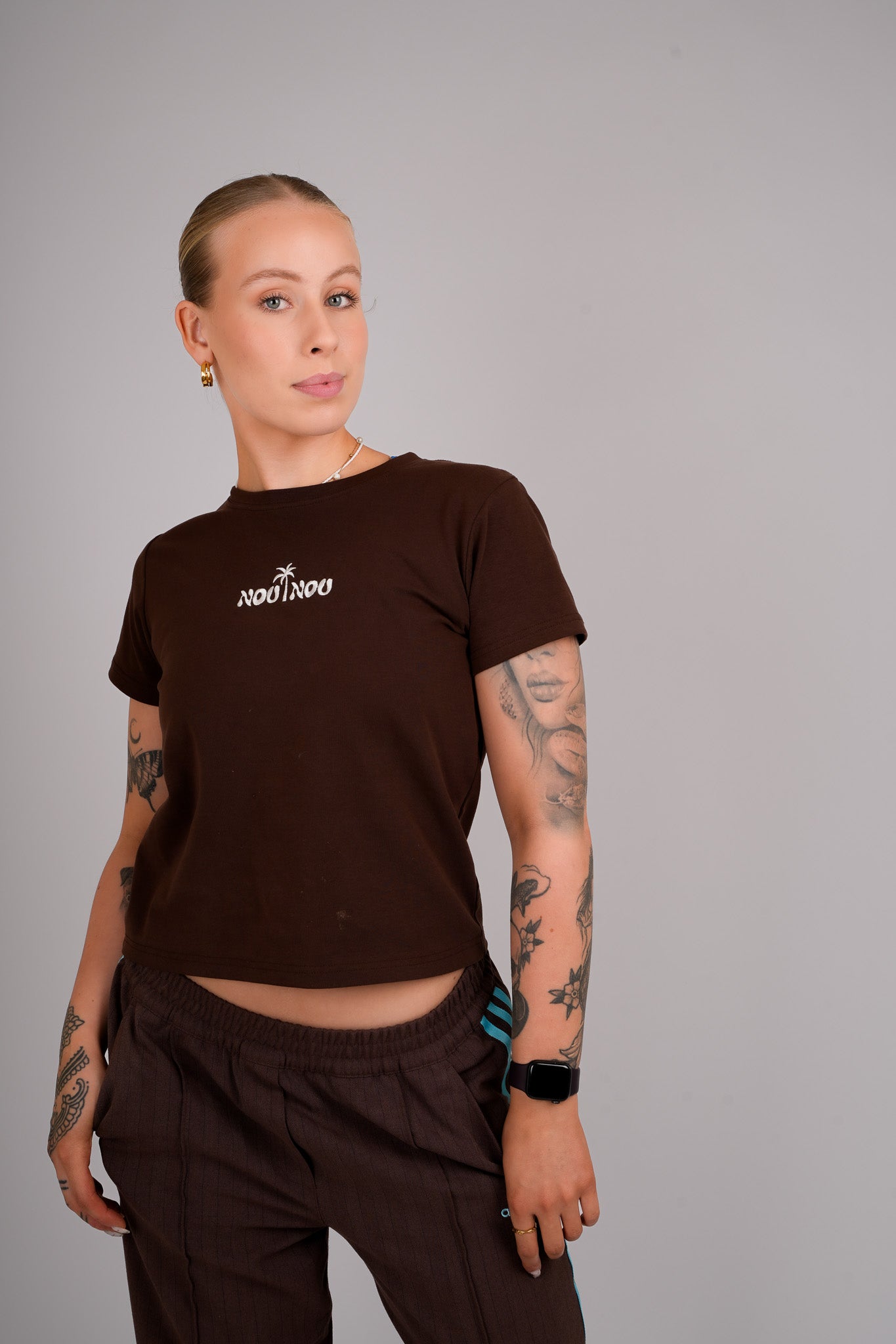 Coconut brown tee