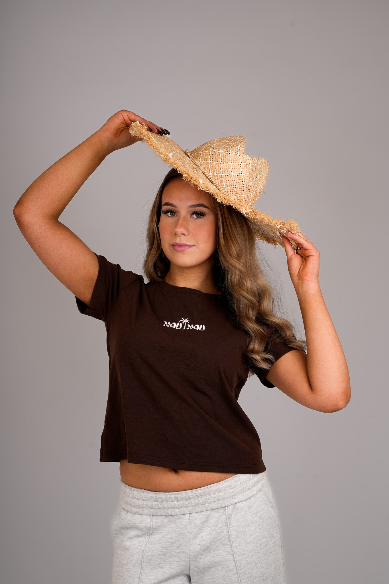 Coconut brown tee