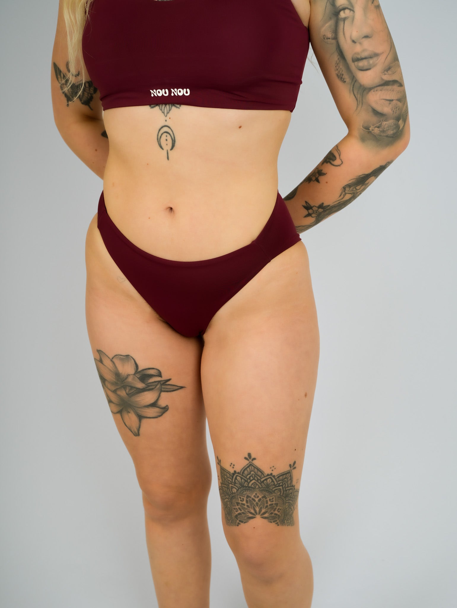 Malibu sundbrók - Rauður