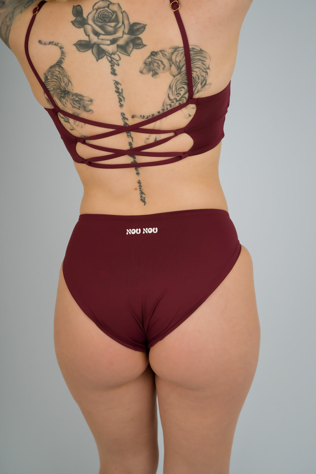 Malibu sundbrók - Rauður