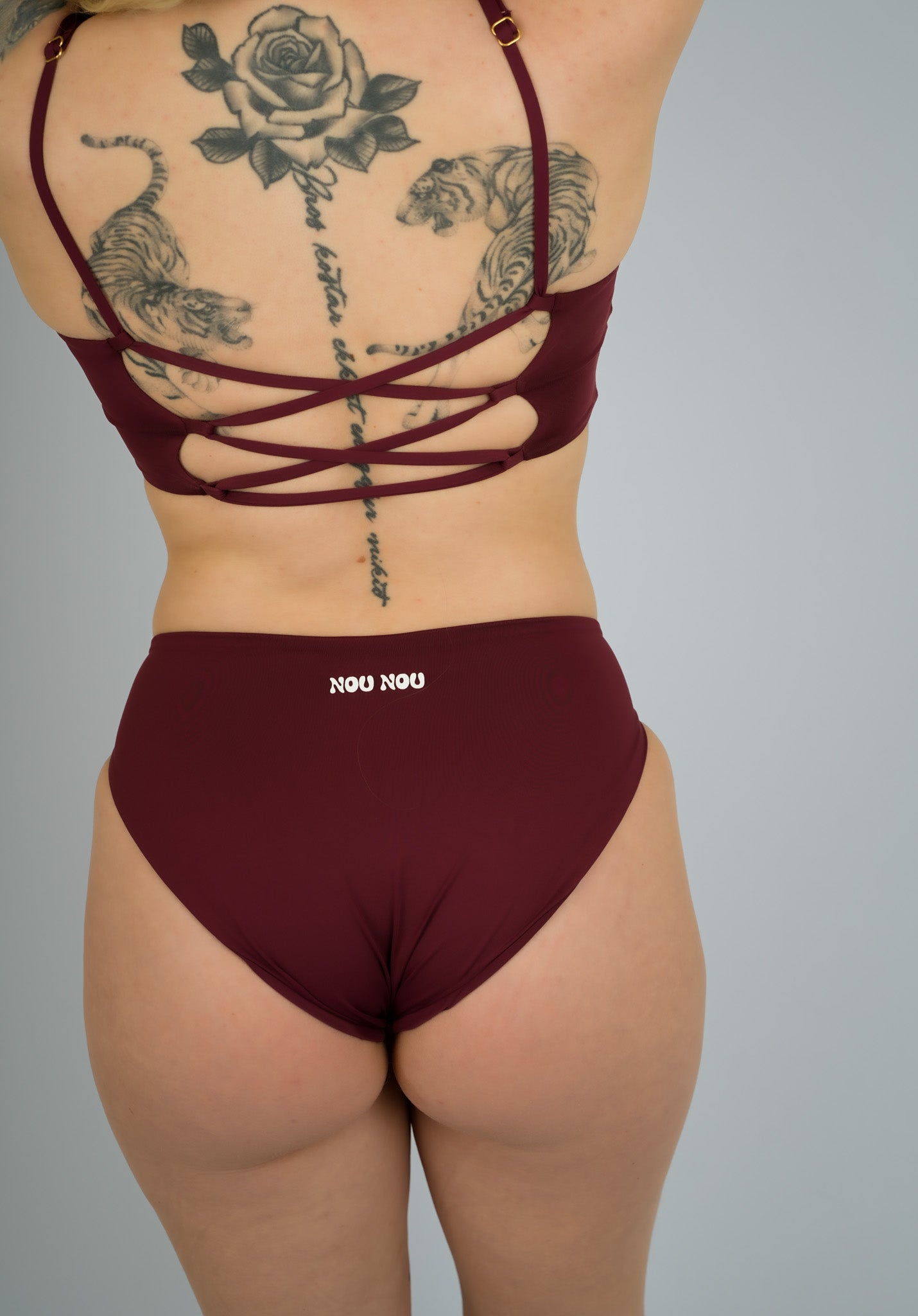 Malibu sundbrók - Rauður