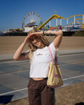 White sand tee
